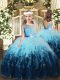 Scoop Sleeveless Tulle Little Girls Pageant Dress Wholesale Ruffles Backless