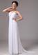 Elegant One Shoulder Watteau Train 2013 Wedding Dress For Beach