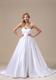 Simple Sweetheart Brush Train Plus Size Wedding Dress for Cheap