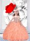 Pretty Straps Organza Party Girl Dress with Beading