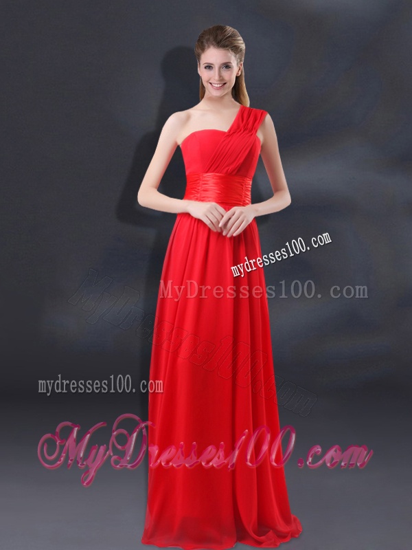 Ruching Empire 2016 Feminine Bridesmaid Dresses