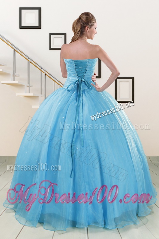 Cheap Strapless Quinceanera Dresses with Appliques