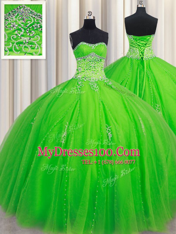 Artistic Quince Ball Gowns Military Ball and Sweet 16 and Quinceanera and For with Beading Sweetheart Sleeveless Lace Up